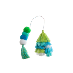 Bauble - Seaweed Double Tassel D5