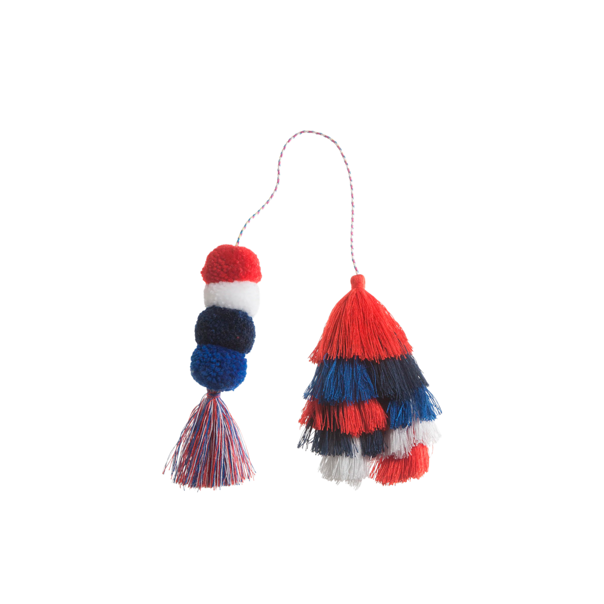 Bauble - Usa Double Tassel X5
