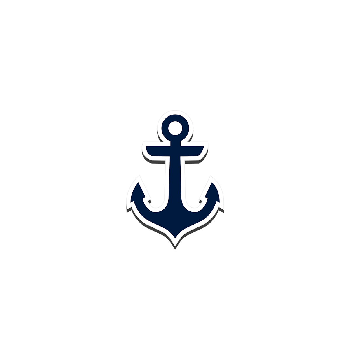 Bogg Bit - Navy Anchor W5