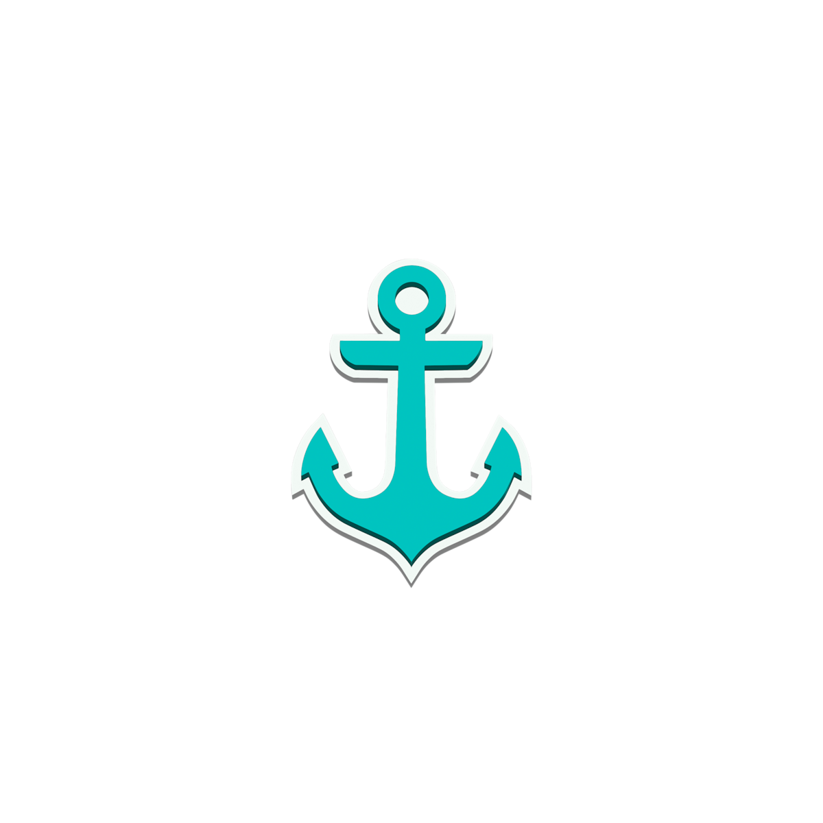 Bogg Bit - Turquoise Anchor V9