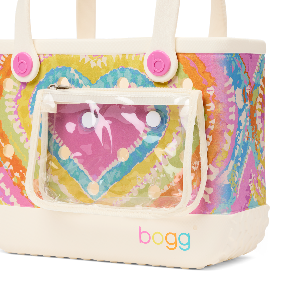 Bitty - Dye-licious Heart Pink Taffy D8