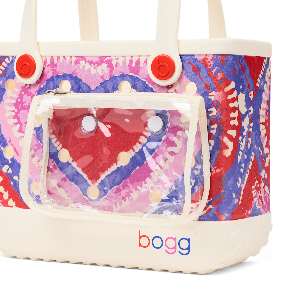 Bitty - Dye-licious Heart Buoy Red D3