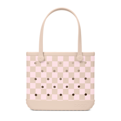 Baby - Checkered Linen/ Pink Marshmallow J7