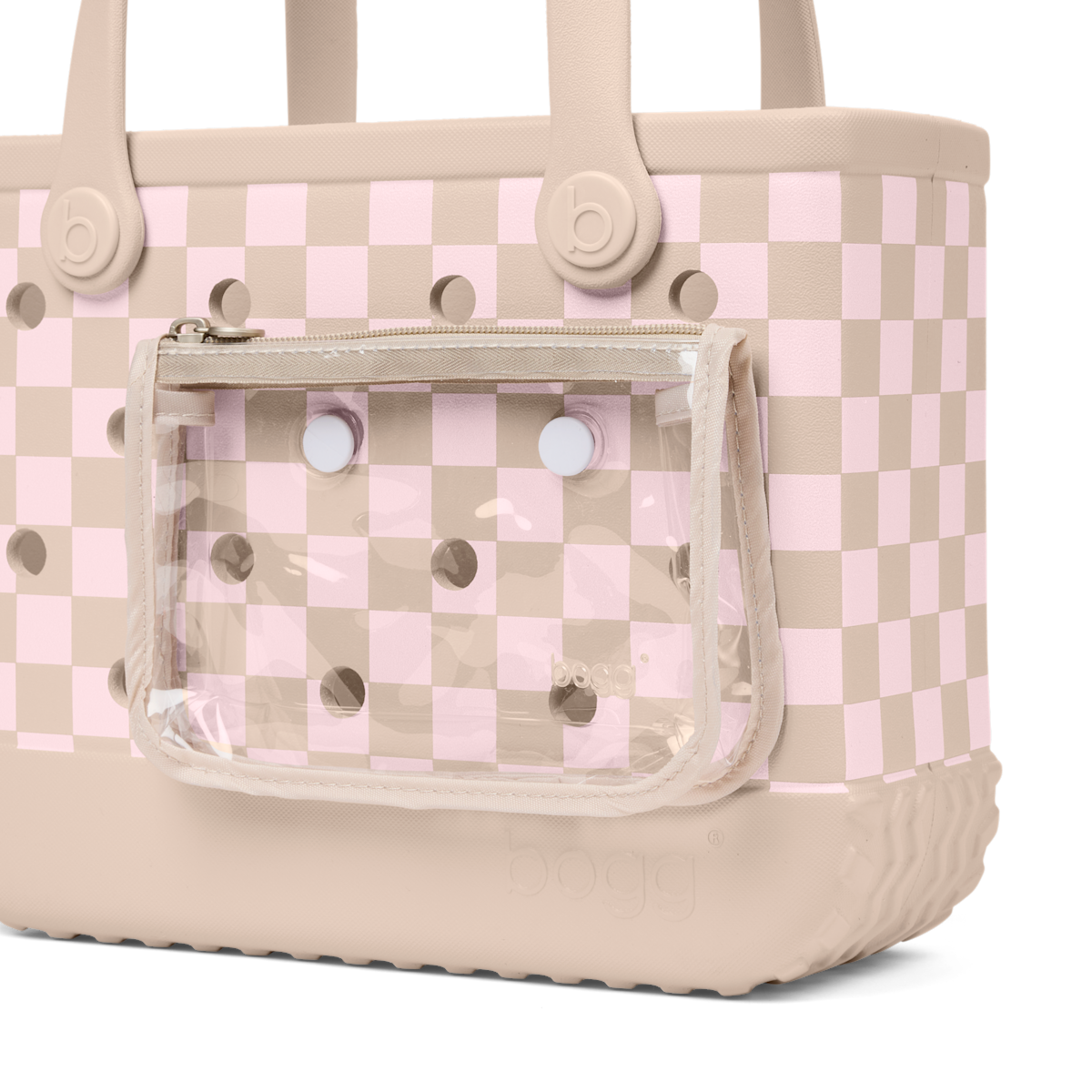 Bitty - Checkered Linen/ Pink Marshmallow P7