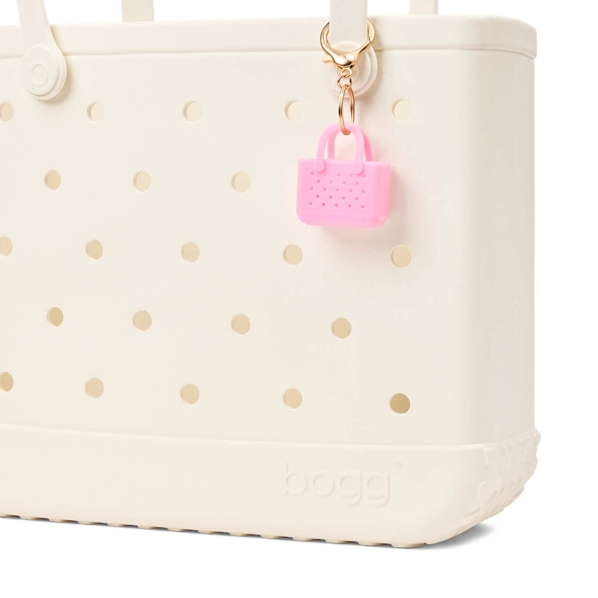 Tiny Tote Keychain - Pink Taffy Z1