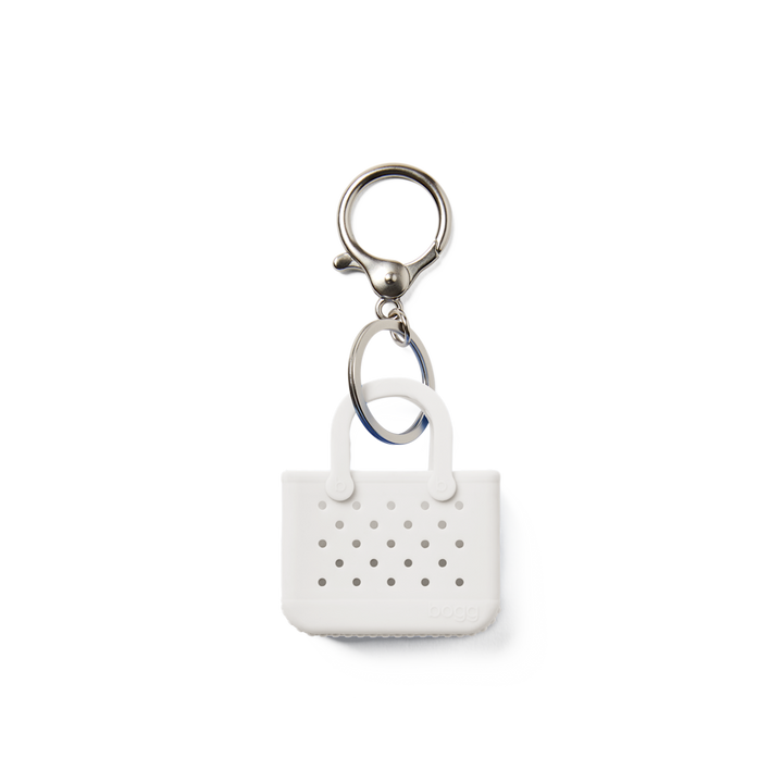 Tiny Tote Keychain - For Shore White C5