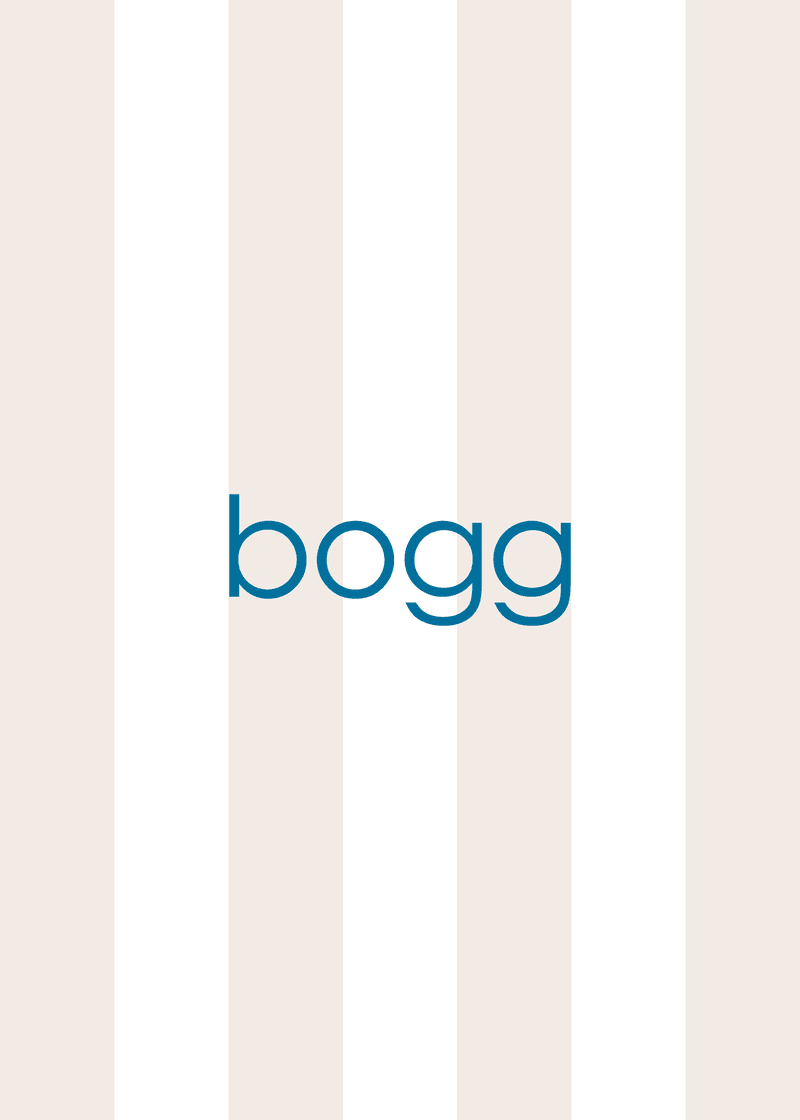 Bogg Stripes Greeting Card M7