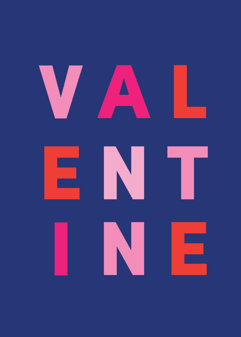 Valentine Greeting Card J1