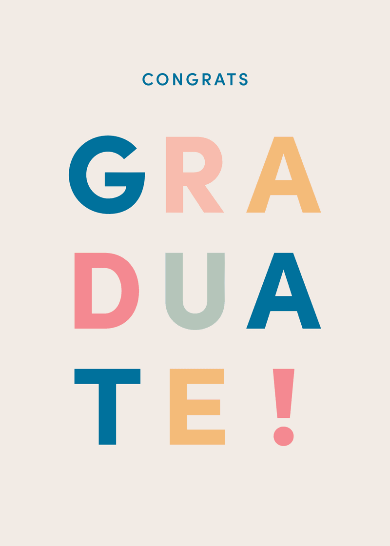 Graduation Graduate Greeting Card S0