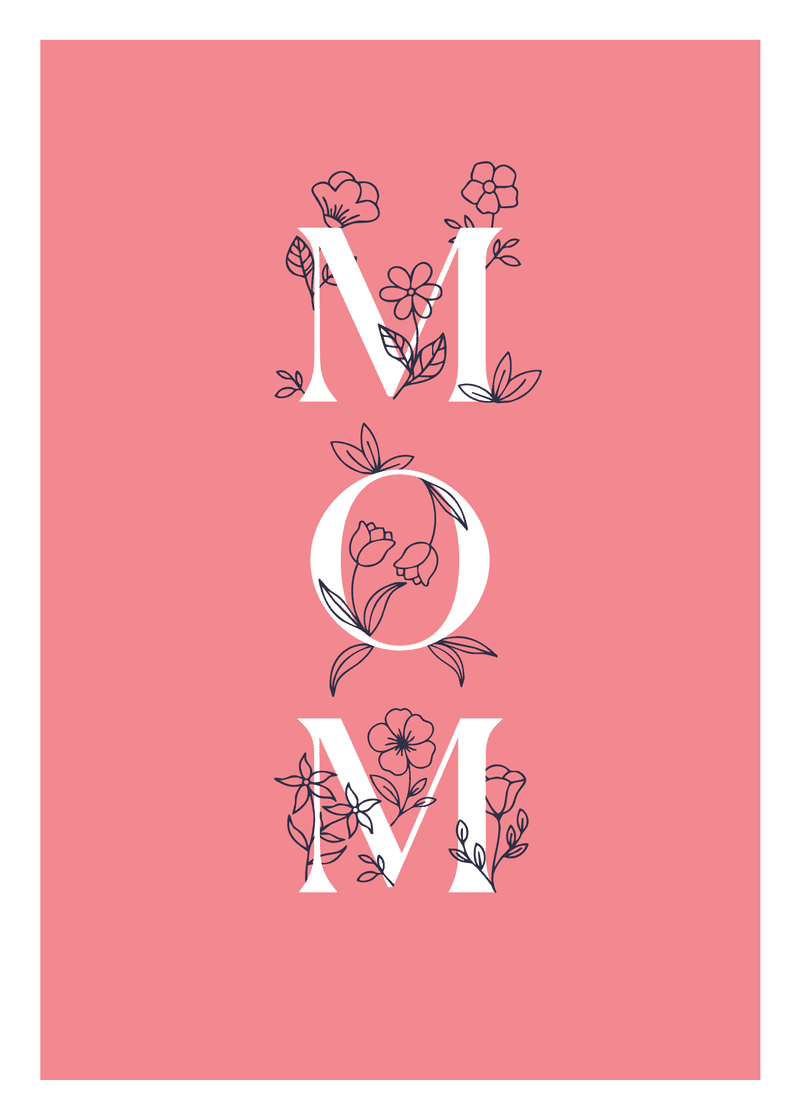 Mom Greeting Card M2
