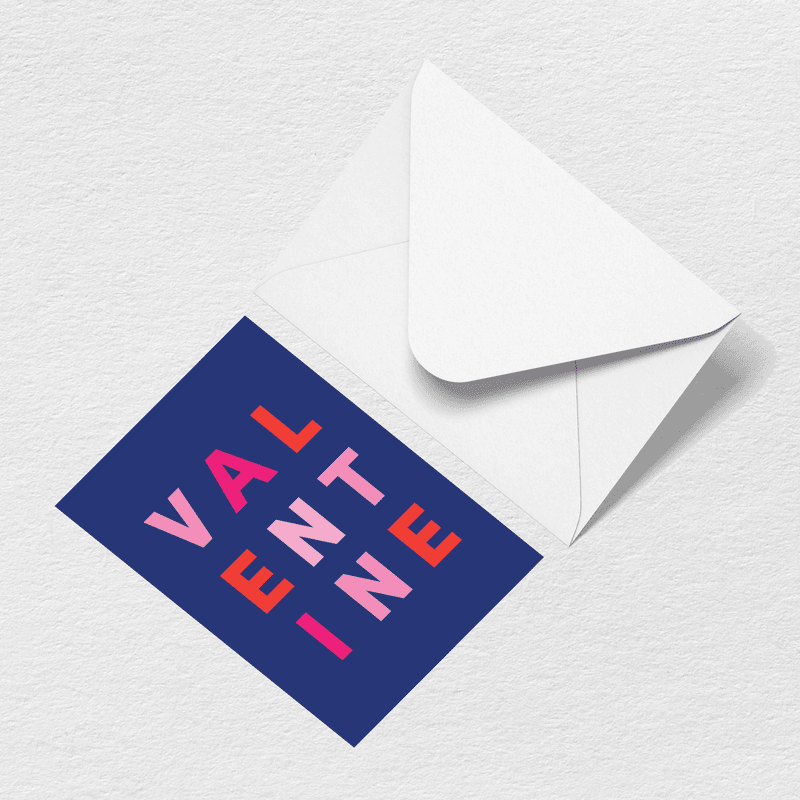 Valentine Greeting Card J1