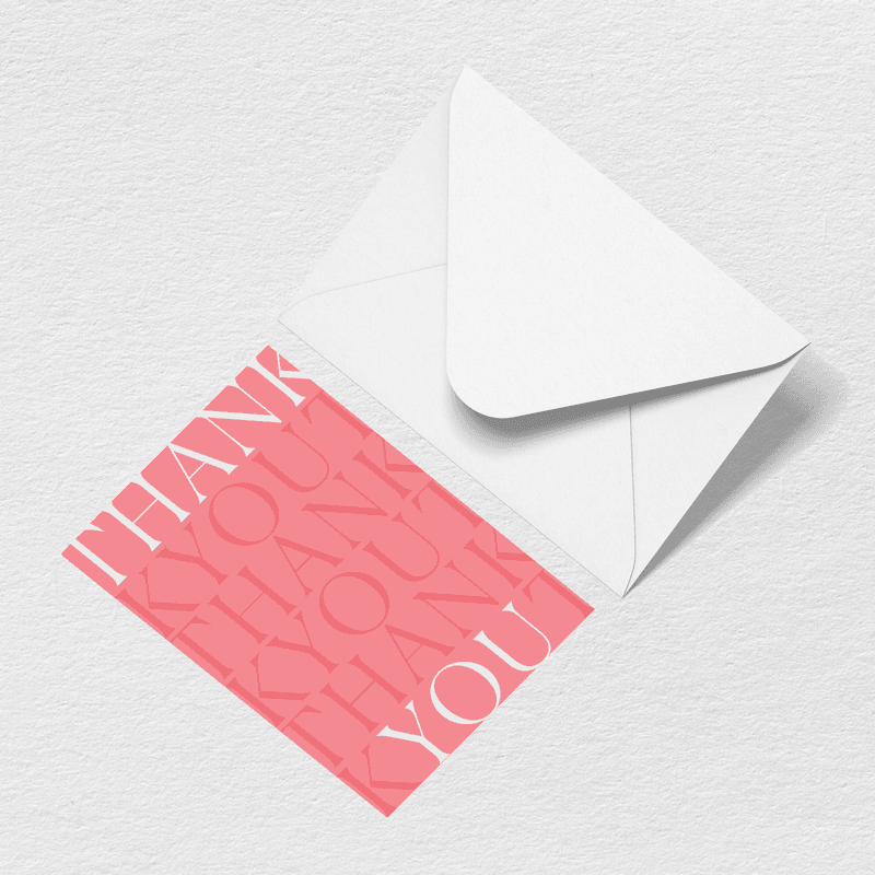 Bogg Thank You Greeting Card J2