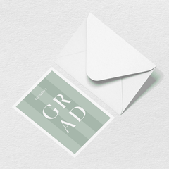 Graduation Grad Greeting Card S1
