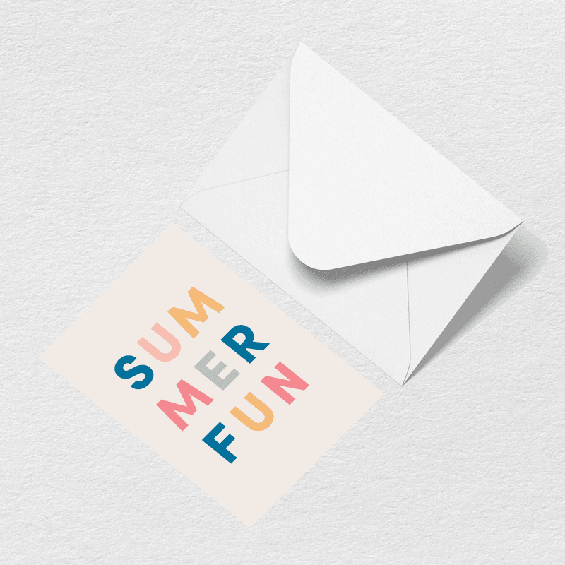 Summer Fun Greeting Card H5