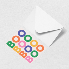 Boo Greeting Card R3